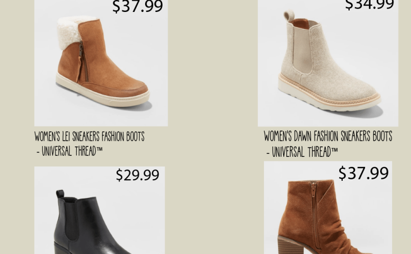Top 8 Target Boots for Fall & Winter